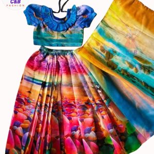 চান্দেরি সিল্ক রেডি শাড়ী