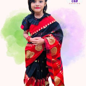 লাল-কালো চাকা কাতান
