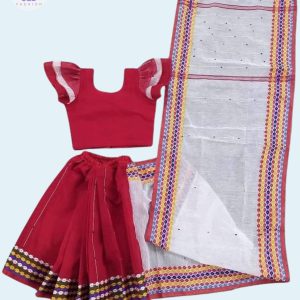 পপকন কন্টাস্ট রেডি শাড়ী