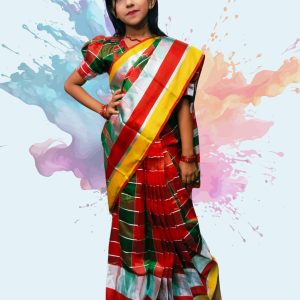 গ্রামীন চেক রেডি শাড়ী