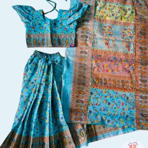 স্কিন প্রিন্ট রেডি শাড়ী