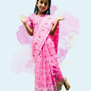স্কিন প্রিন্ট রেডি শাড়ী